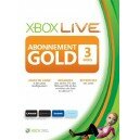 Carte d'abonnement Xbox Live 3 mois